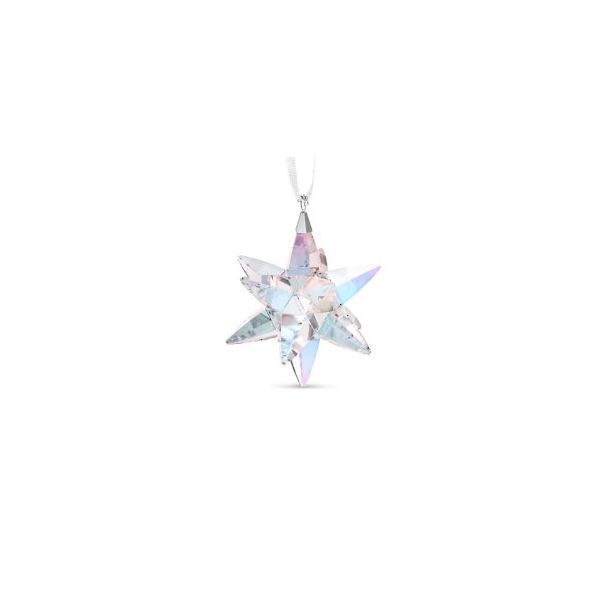 Swarovski Medium Shimmer Star Ornament Tom Cook Jeweler, Inc. Daytona Beach, FL