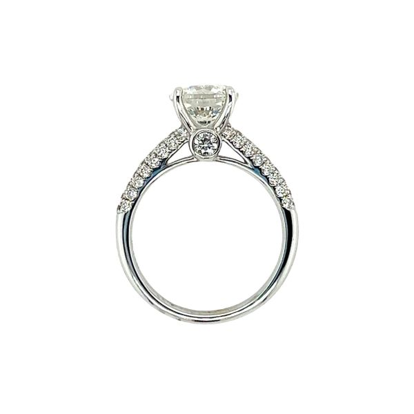 14 Karat White Gold 2ct Round Diamond Engagement Ring Image 3 Toner Jewelers Overland Park, KS