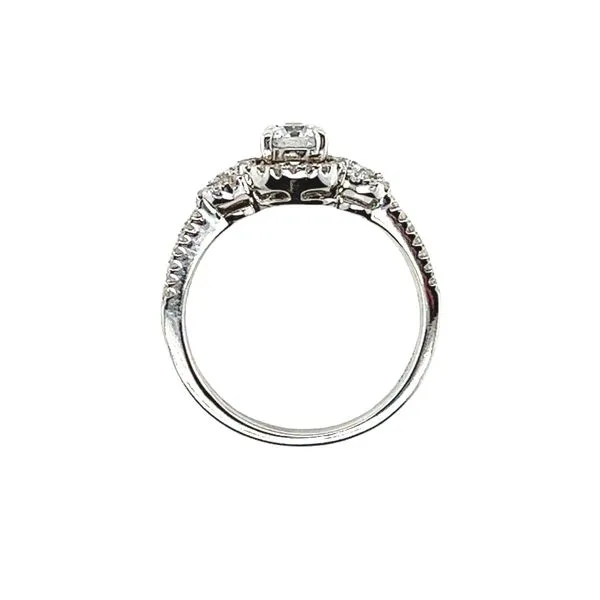 14 Karat White Gold .46ct Round Diamond Engagement Ring Image 5 Toner Jewelers Overland Park, KS