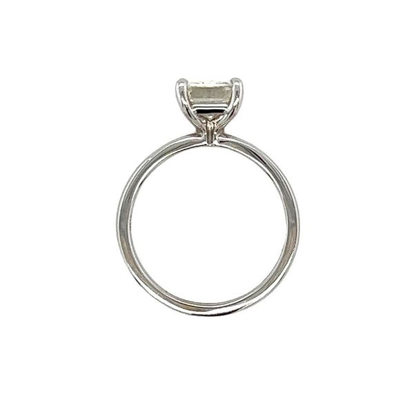 14 Karat White Gold 2.02ct Radiant Diamond Solitaire Engagement Ring Image 5 Toner Jewelers Overland Park, KS