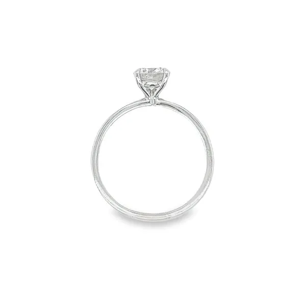 14k White Gold 1.05ct Round Diamond Engagement Ring Image 3 Toner Jewelers Overland Park, KS