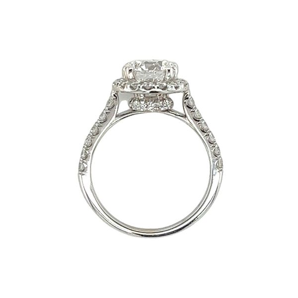 14 Karat White Gold 1.85ct Round Labgrown Diamond Engagement Image 4 Toner Jewelers Overland Park, KS