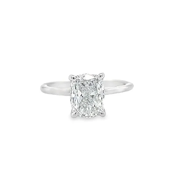 14k White Gold Labgrown Diamond Engagement Ring Toner Jewelers Overland Park, KS