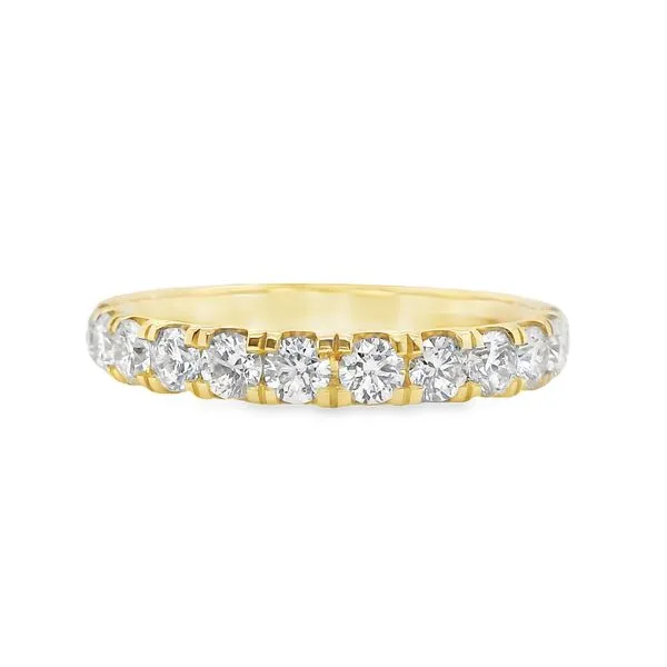 14k Yellow Gold Lab Diamond Wedding Band Toner Jewelers Overland Park, KS