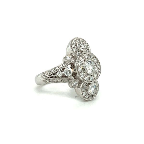14 Karat White Gold Diamond Fashion Ring Image 3 Toner Jewelers Overland Park, KS