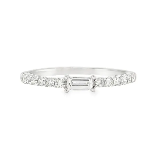 14 Karat White Gold Diamond Ring Toner Jewelers Overland Park, KS