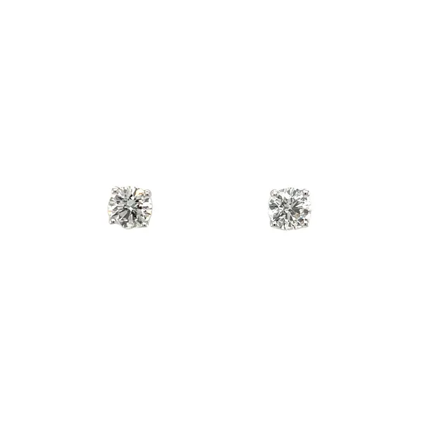 14k White Gold .70cttw Diamond Studs Toner Jewelers Overland Park, KS