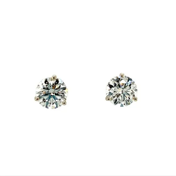 14 White Gold 3.44cttw Lab Diamond Studs Toner Jewelers Overland Park, KS