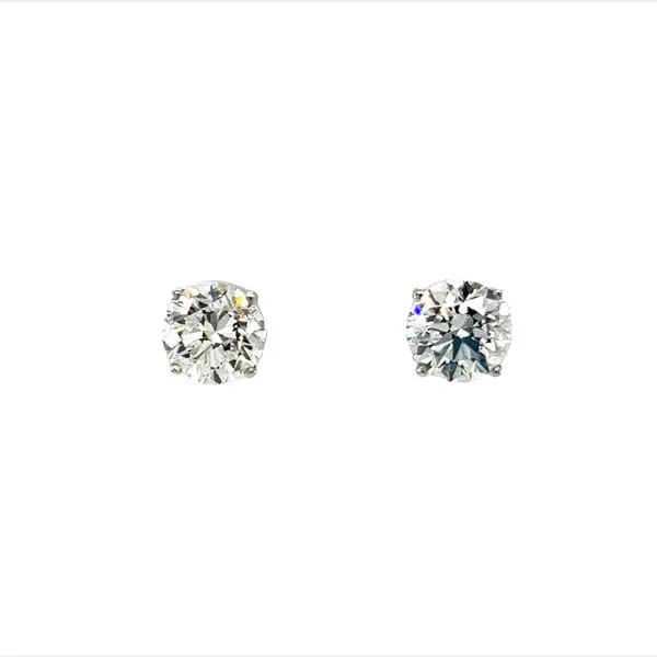 14 Karat White Gold 2.68cttw Lab Diamond Studs Toner Jewelers Overland Park, KS