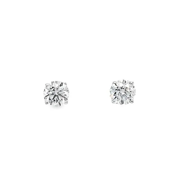 14k White Gold 2cttw Lab Diamond Studs Toner Jewelers Overland Park, KS