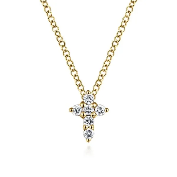 14 Karat White Gold Round Diamonds and Diamond Necklace Toner Jewelers Overland Park, KS