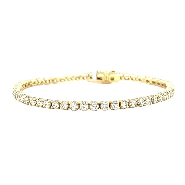 14 Karat Yellow Gold 5cttw Diamond Tennis Bracelet Toner Jewelers Overland Park, KS