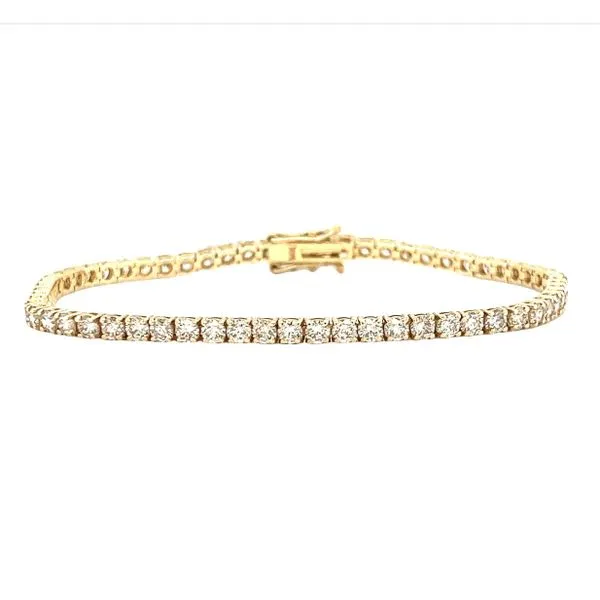 14 Karat Yellow Gold 4.9cttw Diamond Tennis Bracelet Toner Jewelers Overland Park, KS