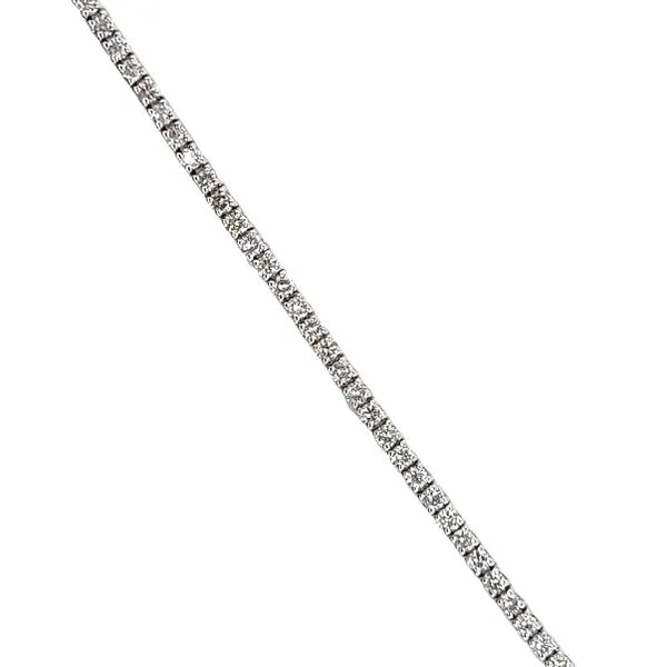 14 Karat White Gold 2.5cttw Diamond Tennis Bracelet Image 2 Toner Jewelers Overland Park, KS