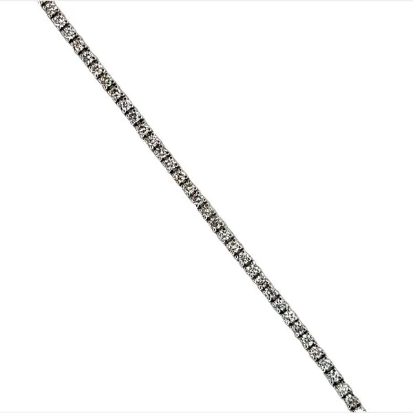 14 Karat White Gold 1.9cttwDiamond Tennis Bracelet Image 2 Toner Jewelers Overland Park, KS