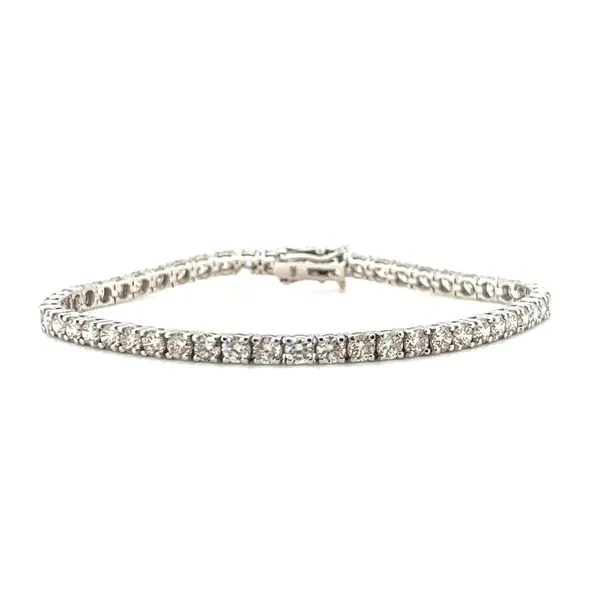 14 Karat White Gold 6.6cttw Diamond Tennis Bracelet Toner Jewelers Overland Park, KS
