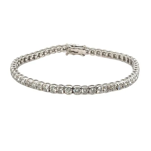 18 Karat White Gold Diamond Tennis Bracelet Toner Jewelers Overland Park, KS