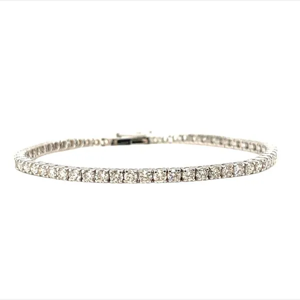 14 Karat White Gold 5cttw Diamond Tennis Bracelet Toner Jewelers Overland Park, KS