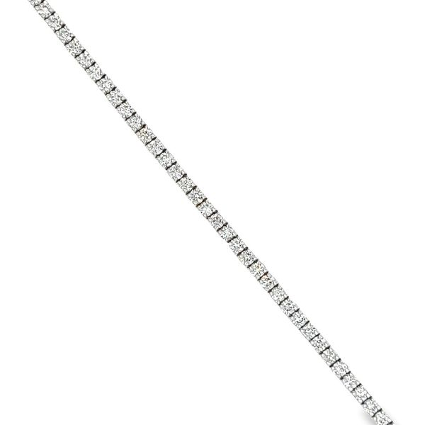 14k White Gold 2.36cttw Diamond Tennis Bracelet Image 2 Toner Jewelers Overland Park, KS
