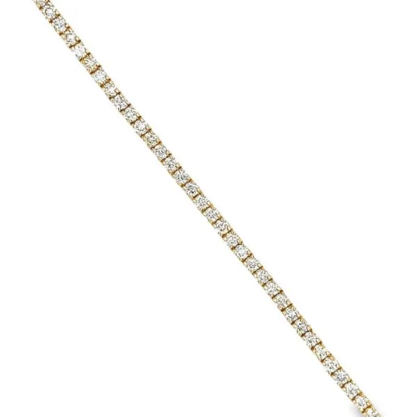 14k Yellow Gold 2.45cttw Diamond Tennis Bracelet Image 2 Toner Jewelers Overland Park, KS
