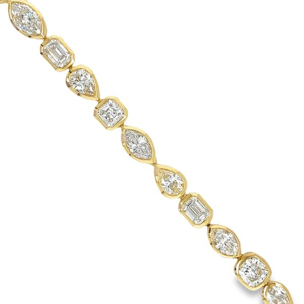 18k Yellow Gold 16cttw Diamond Bracelet Image 2 Toner Jewelers Overland Park, KS