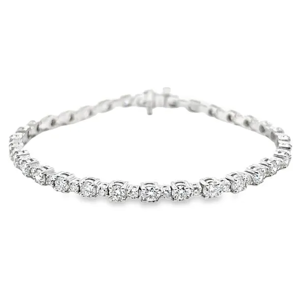 14k White Gold Diamond Tennis Bracelet Toner Jewelers Overland Park, KS