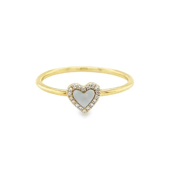 14k Yellow Gold Heart Ring Toner Jewelers Overland Park, KS