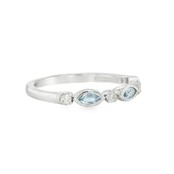 10k White Gold Prong Ring Image 2 Toner Jewelers Overland Park, KS