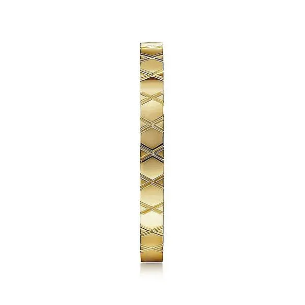 Gabriel & Co. 14K Yellow Gold Stackable Ring Image 4 Toner Jewelers Overland Park, KS
