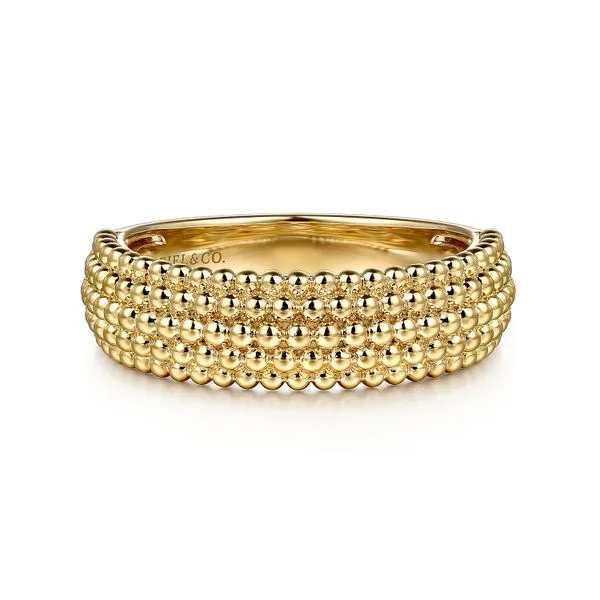 Gabriel  & Co. 14K Yellow Gold Bujukan Fashion Ring Toner Jewelers Overland Park, KS
