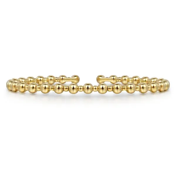 Gabriel & Co. 14k Yellow Gold Bujukan Bangle Toner Jewelers Overland Park, KS