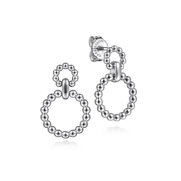 Gabriel & Co.  Silver Bujukan Drop Earrings Toner Jewelers Overland Park, KS