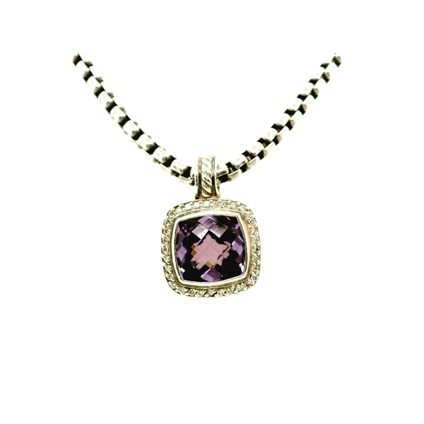 David Yurman Sterling Silver Albion Pendant Necklace Toner Jewelers Overland Park, KS