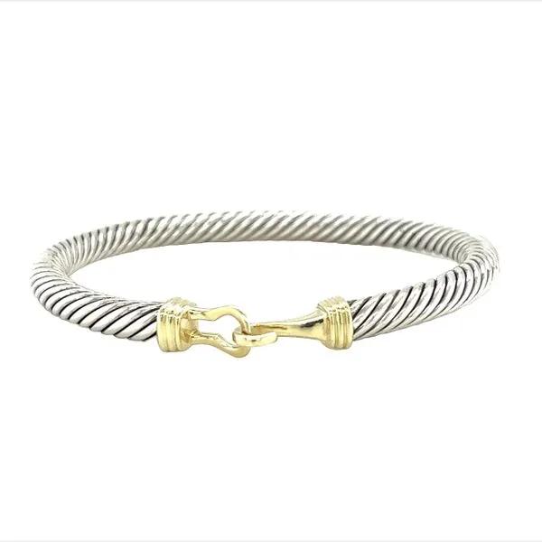 Estate David Yurman Sterling Silver Cable Cuff Bracelet Toner Jewelers Overland Park, KS