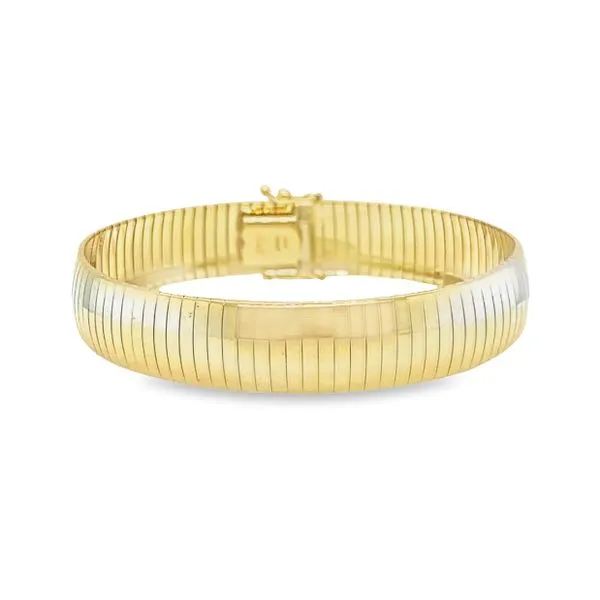 Estate 14k Yellow Gold Omega Bracelet Toner Jewelers Overland Park, KS