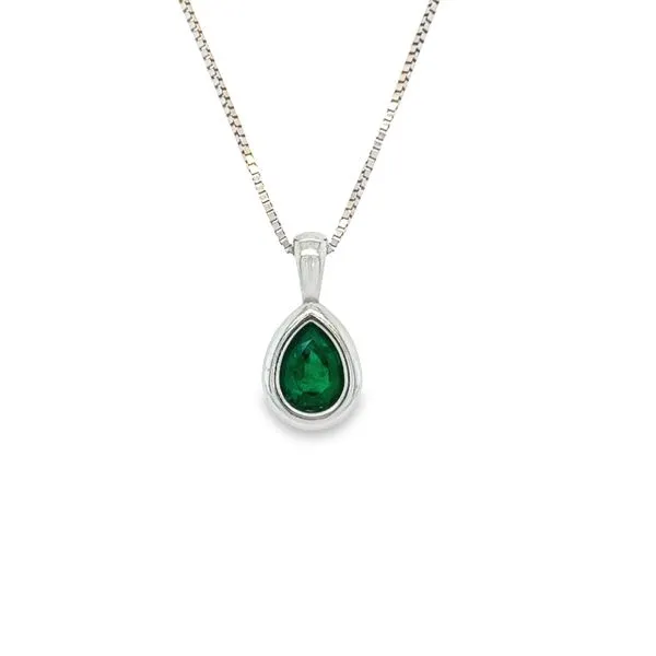 Estate 14k Gold Emerald Pendant Toner Jewelers Overland Park, KS