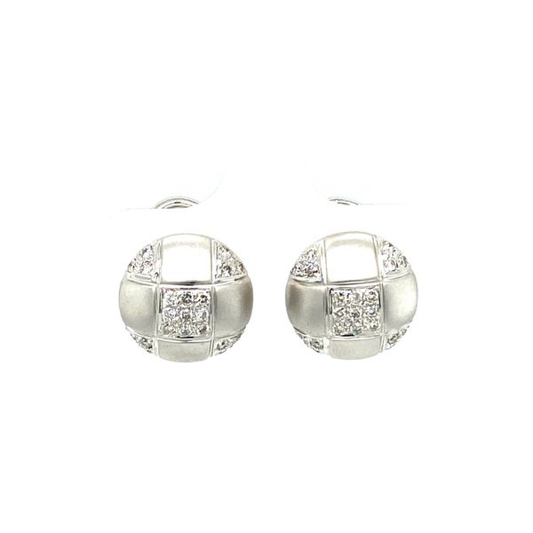 Estate 18k White Gold Diamond Earrings Toner Jewelers Overland Park, KS