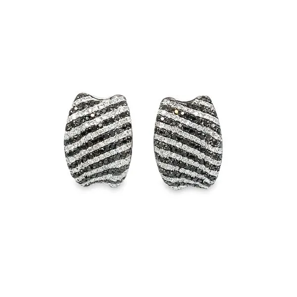 Estate 14k White Gold Diamond Drop Earrings Toner Jewelers Overland Park, KS