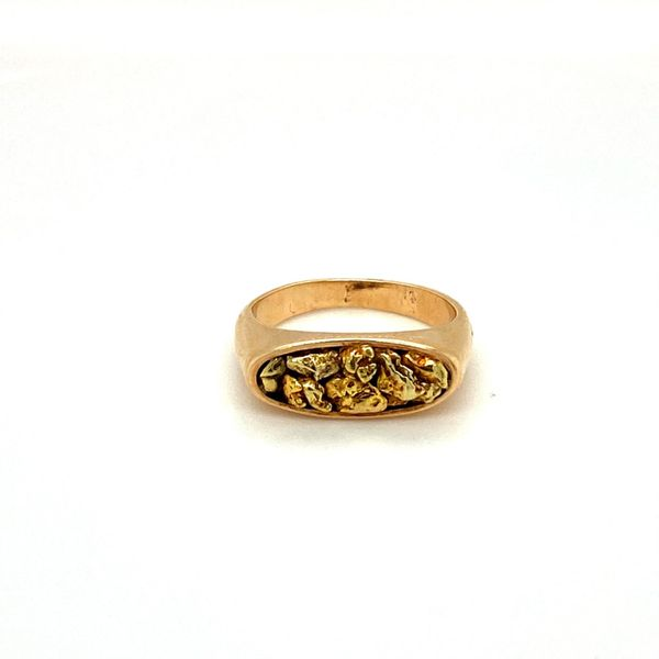 Estate 14k Yellow Gold Nugget Ring Toner Jewelers Overland Park, KS