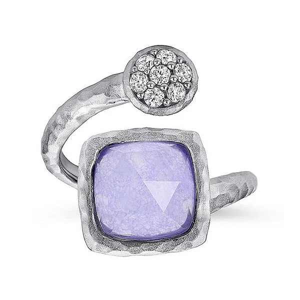 Gabriel & Co. Silver Wrap Ring Image 4 Toner Jewelers Overland Park, KS