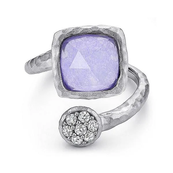 Gabriel & Co. Silver Wrap Ring Toner Jewelers Overland Park, KS