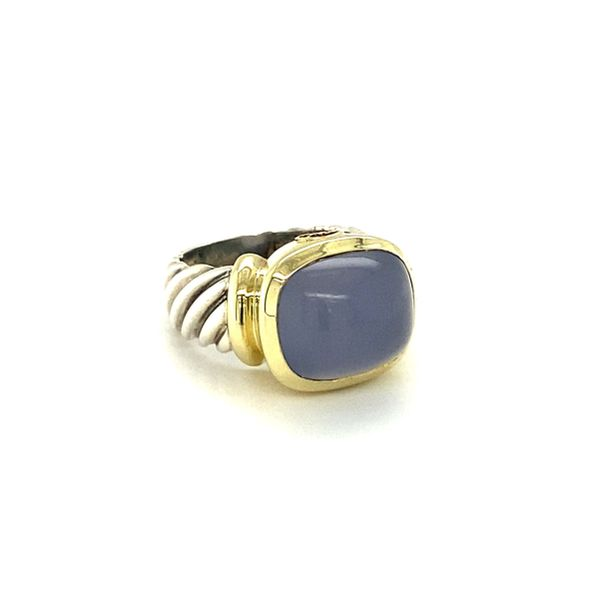 Estate David Yurman Sterling Silver Chalcedony Ring Image 2 Toner Jewelers Overland Park, KS