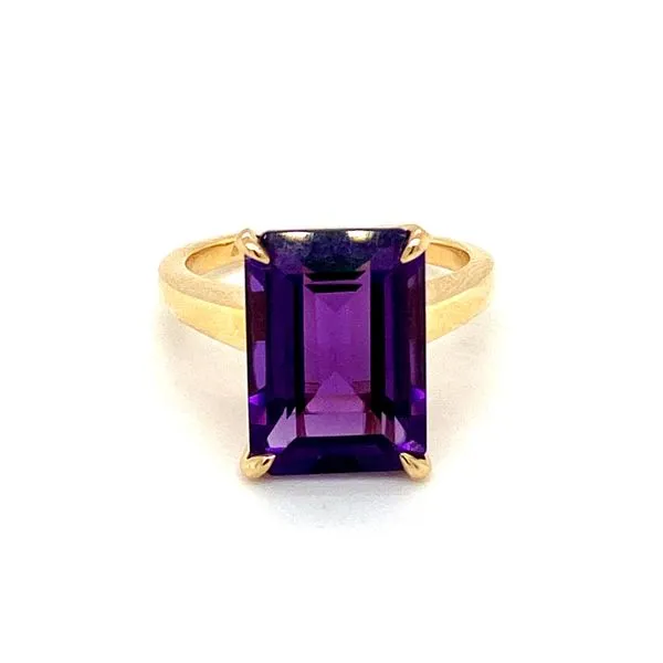 Estate 14 Karat Yellow Gold Amethyst Ring Toner Jewelers Overland Park, KS