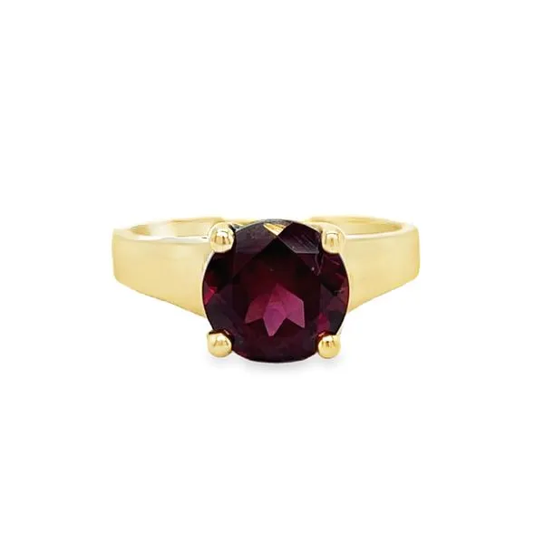 Estate 14k Yellow Gold Rhodolite Garnet Ring Toner Jewelers Overland Park, KS