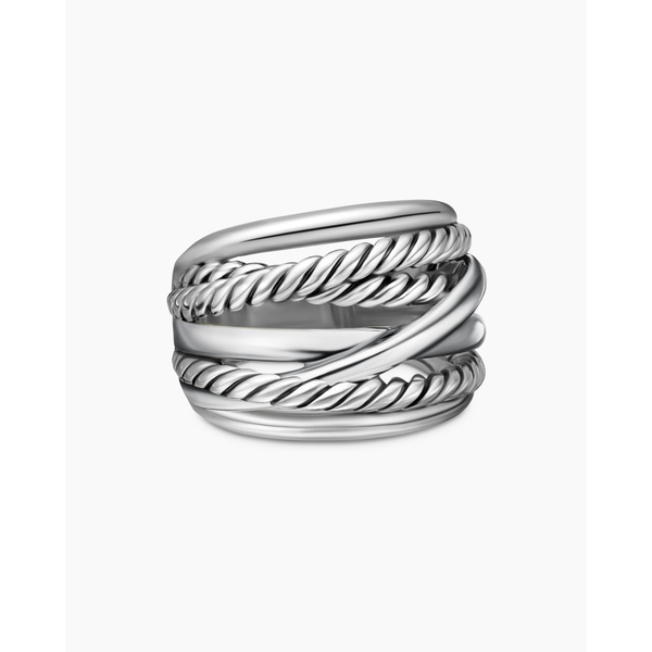 Sterling Silver David Yurman Crossover Wide Ring Toner Jewelers Overland Park, KS