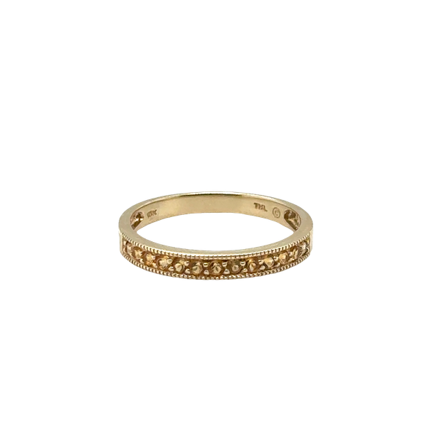 10 Karat Yellow Gold Citrine Ring Toner Jewelers Overland Park, KS
