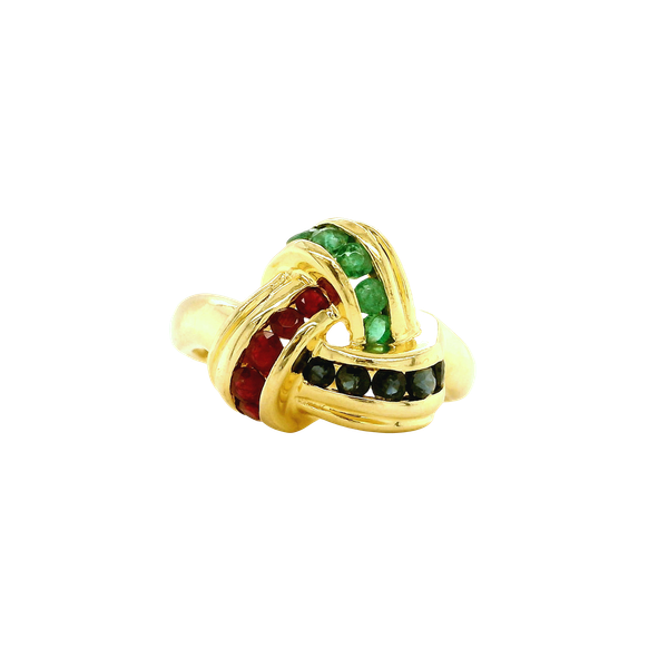 14k Yellow Gold Trilogy Knot Ring Toner Jewelers Overland Park, KS