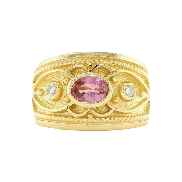 14k Yellow Gold Byzantine Ring Toner Jewelers Overland Park, KS