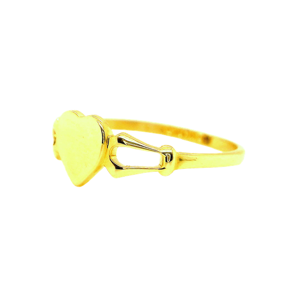 10k Yellow Gold Estate Pinky Ring Image 2 Toner Jewelers Overland Park, KS