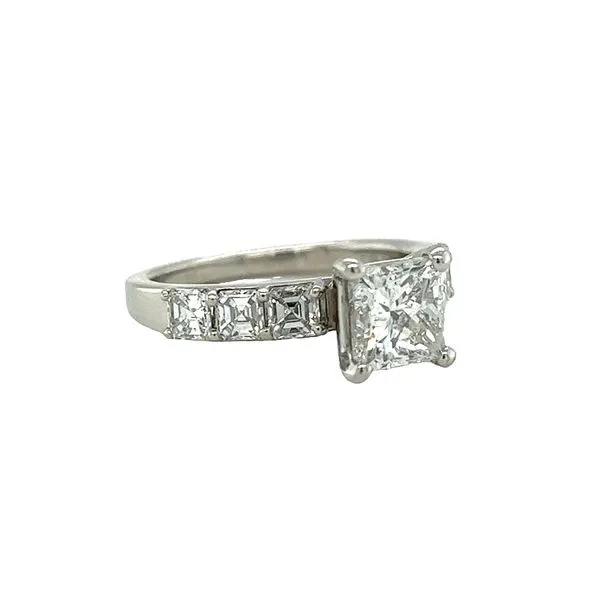 Estate Platinum Diamond Ring Image 2 Toner Jewelers Overland Park, KS